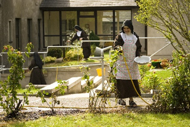 Watering the Garden at the Monastery