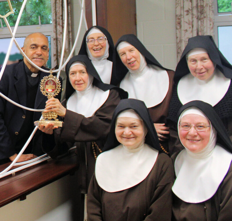 Relics of Saint Carlo Acutis visits the monastery